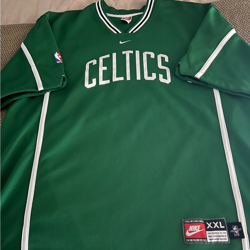 2024 NBA CHAMPIONS - Celtics Green Shooting Jersey